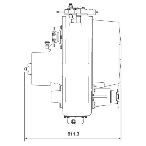 PRESTONE-POWERSHIFT-TRANSMISSION-EXTERNAL-DIMENSION-T60-DANA-6000-2 T60 Series Powershift Transmission